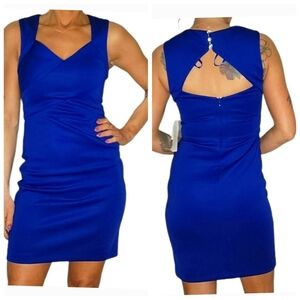 *NWT Elisa J Formal Dress Size 2 Blue Diamonds